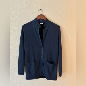 Akris Punto Longline Knit Wool Jacket | 8